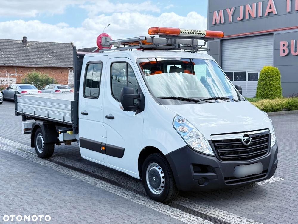 Opel Movano 130 CDTI Doka Brygadówka 6-miejsc Wywrotka 3-stronna Salon PL - 7