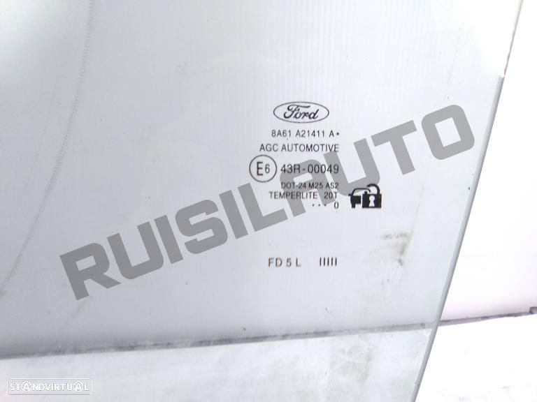 Vidro Porta Frente Esquerdo  Ford Fiesta Vi [2008_2017] 1.4 Tdc - 2