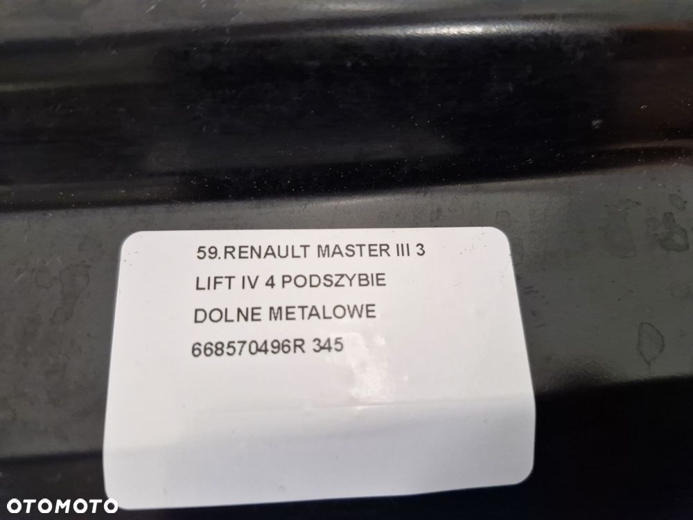 RENAULT MASTER III 3 LIFT IV 4 PODSZYBIE DOLNE METALOWE 668570496R - 4