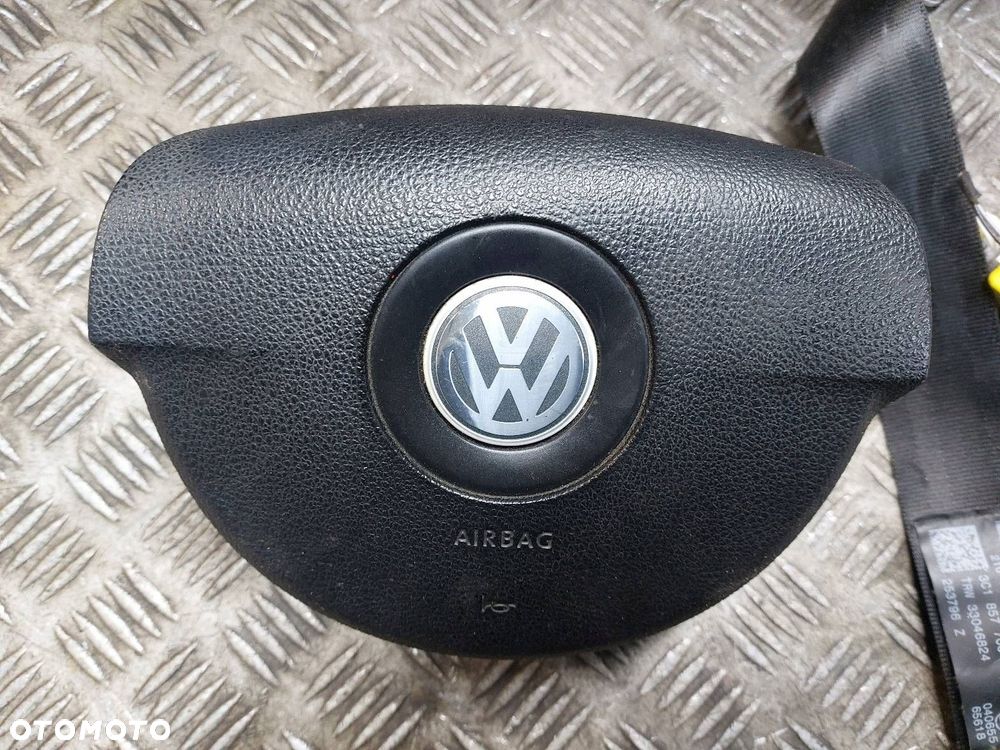 ZESTAW AIRBAG KOKPIT DESKA PODUSZKI PASY SCHOWEK VOLKSWAGEN PASSAT B6 - 5