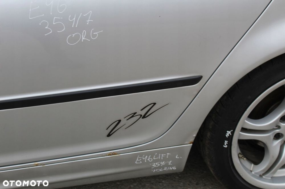 DRZWI LEWY TYŁ BMW E46 LIFT TOURING 354 TITAN - 5