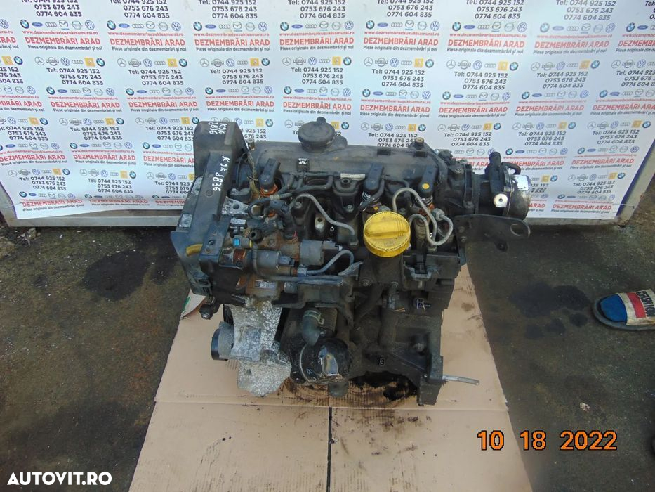 Motor renault 1.5 euro 5 k9kj836 Megane 3 Scenic 3 Dacia Logan Sandero - 5