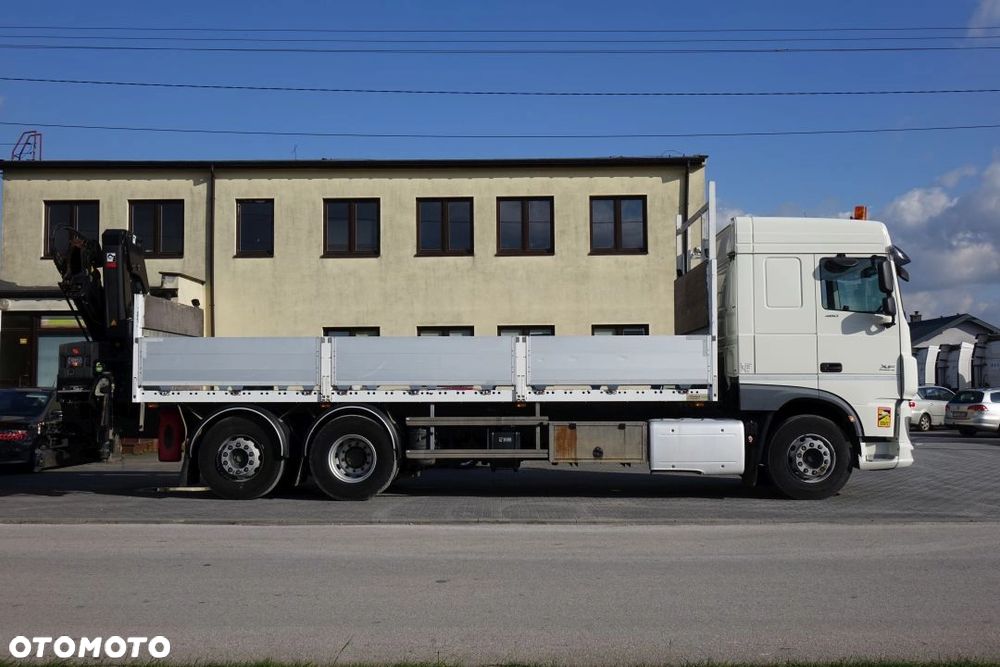 DAF XF 460 6x2 EURO6 / AUTOMAT / INTARDER / HDS X-HIDUO 188 B-2/ ZABUDOWA SKRZYNIA BURTOWA + PRZYCZEPA LECITRAILER - 3