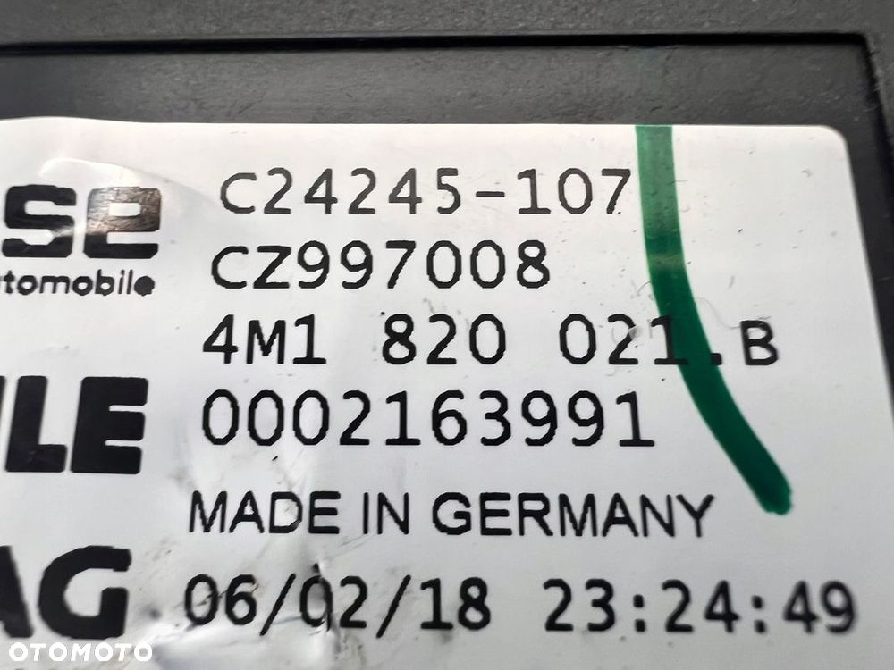 WENTYLATOR DNUCHAWY NAGRZEWNICY AUDI A4 B9 A5 8W Q7 4M 4M1820021B - 6