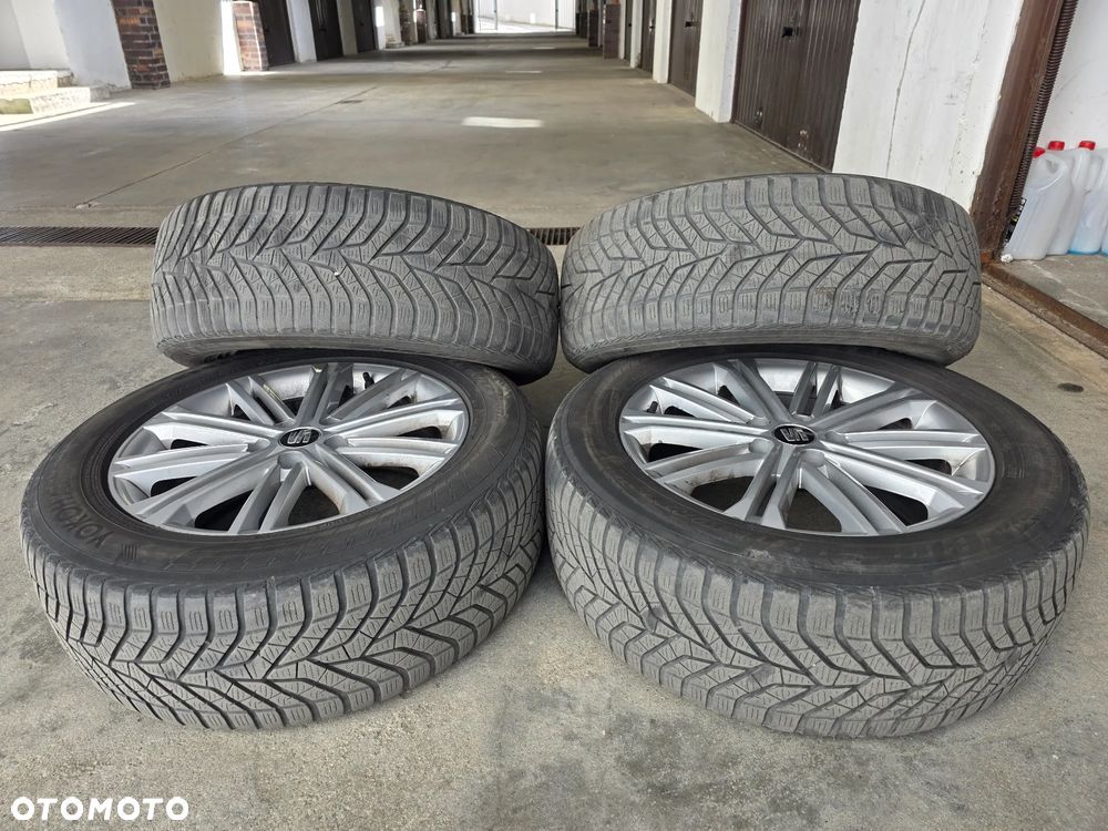 Seat Leon Alhambra Altea Oryginalne 5x112 17 cali opony lato zima 2kpl 225/55/17 - 6