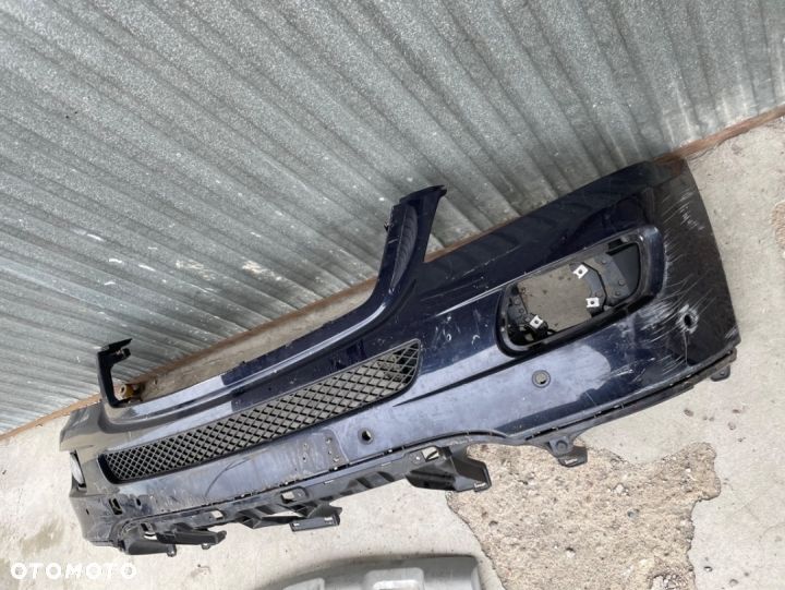 MERCEDES ML 164 zderzak przedni przód kratka halogen podkładka tablicy - 3