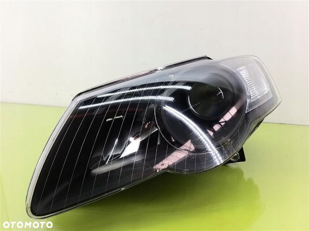 Reflektor lampa przód PRAWA komplet VW Passat B6 05-10 R 083411120R DEPO - 7