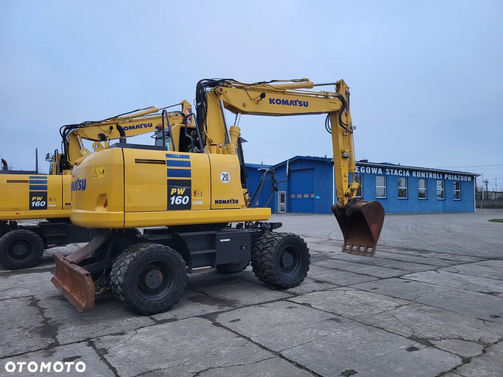 Komatsu PW 160 -10 spr z Niemiec - 4
