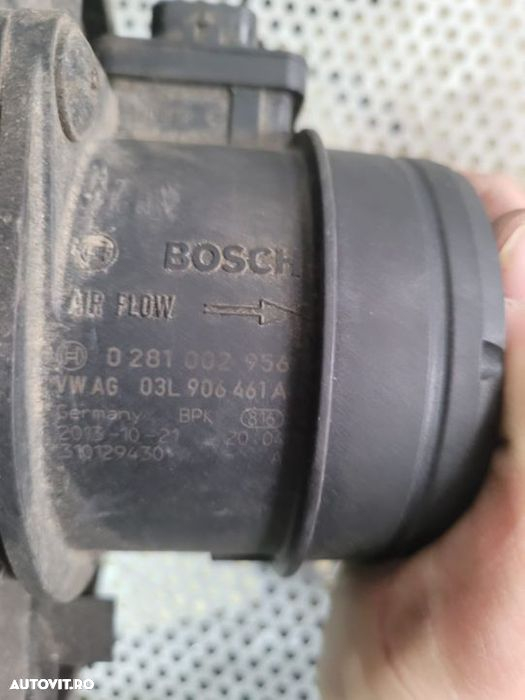 Debitmetru Aer Audi A6 4G C7 A4 B8 A5 2.0 Tdi Euro 5 Cod 03LA - 3