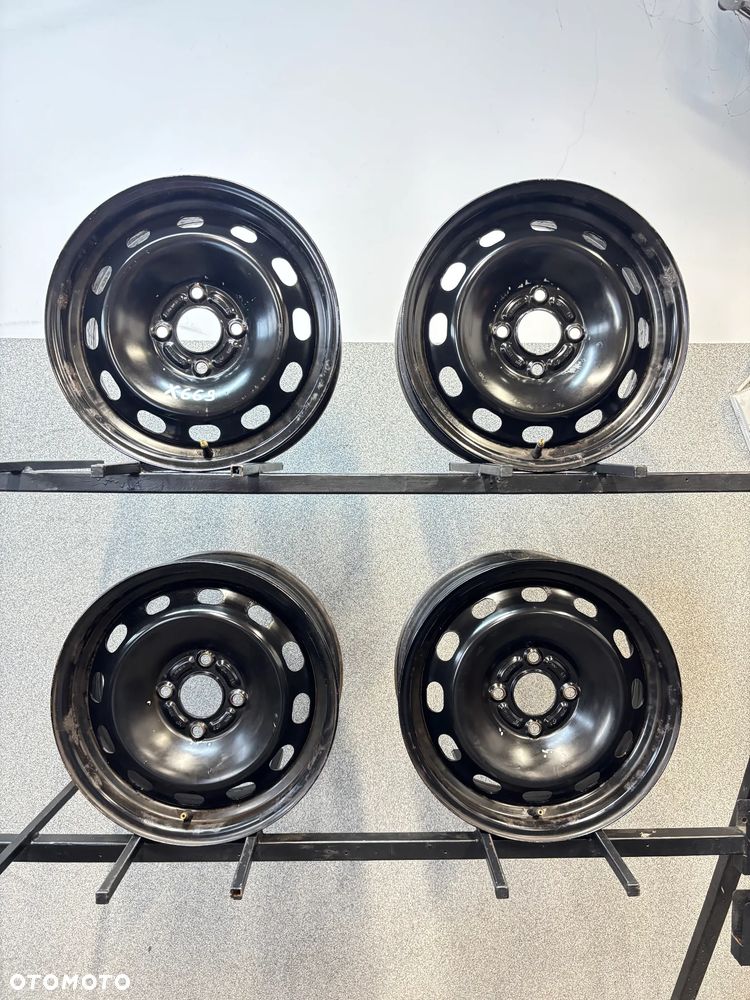 4 Felgi Stal. Ford Tourneo Connect, B-Max, Fiesta Mk6, Mk7 15" +TPMS - 1