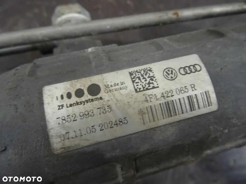 AUDI A6 C6 04-07 2.4 KOMBI MAGLOWNICA PRZEKŁADNIA KIEROWICZA 4F1422065R - 6