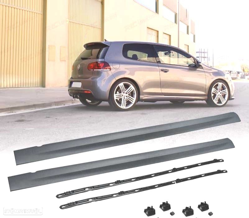 KIT CARROÇARIA VOLKSWAGEN VW GOLF 6 MK VI 08-12 LOOK R20 - 4