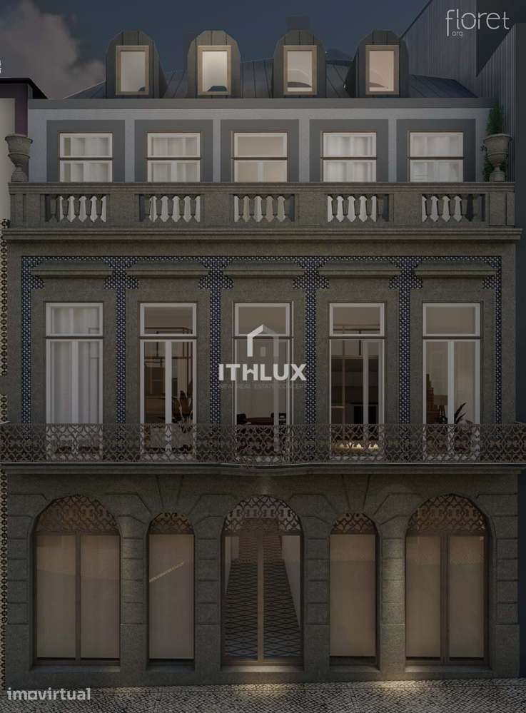 Apartamento T0 c/ mezanino  novo no coração da cidade do Porto na Zona - Grande imagem: 5/9