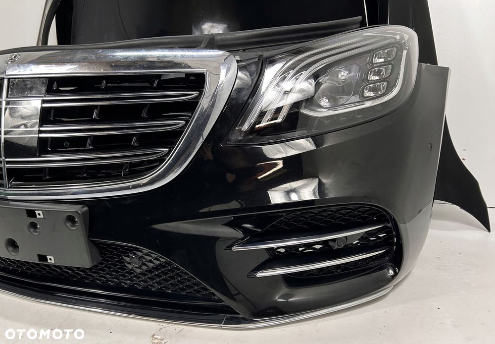 MERCEDES W222 AMG LIFT PRZÓD ZDERZAK PAS LAMPY CHŁODNICE WZMOCNIENIE - 6