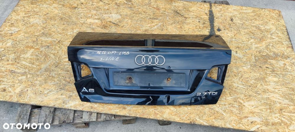 KLAPA TYLNA TYŁ AUDI A6 C6 SEDAN LY9B LIFT S LINE - 1