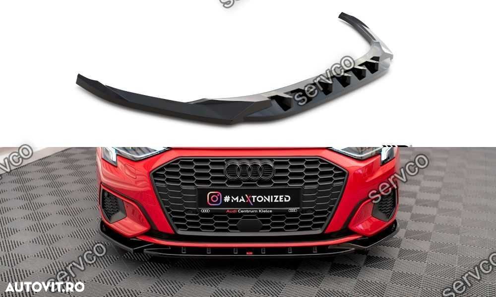 Prelungire splitter bara fata Audi A3 8Y 2020- v18 - Maxton Design