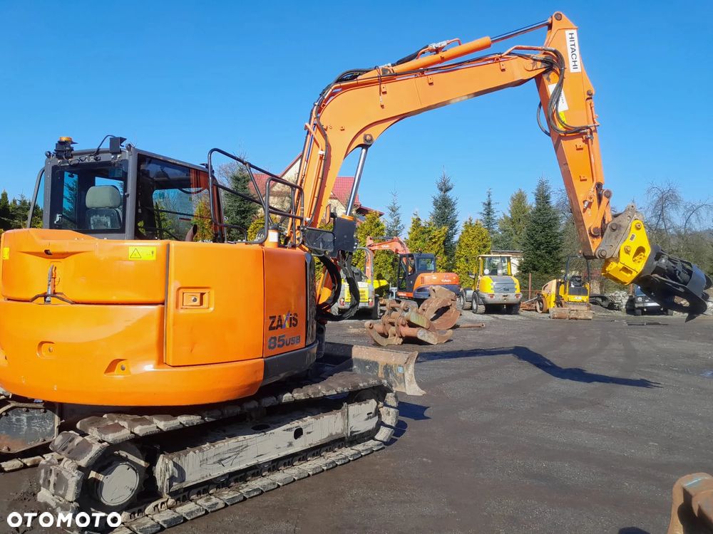 Hitachi ZX85USB-5A, 3149mtg, 2018r. szybkozłącze i 3 łyżki, BEZ DPF - 10