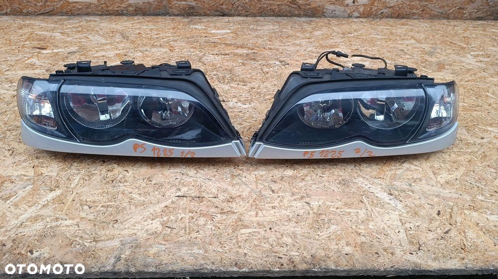 LAMPA LEWA PRAWA PRZÓD REFLEKTOR LEWY PRAWY BMW E46 LIFT