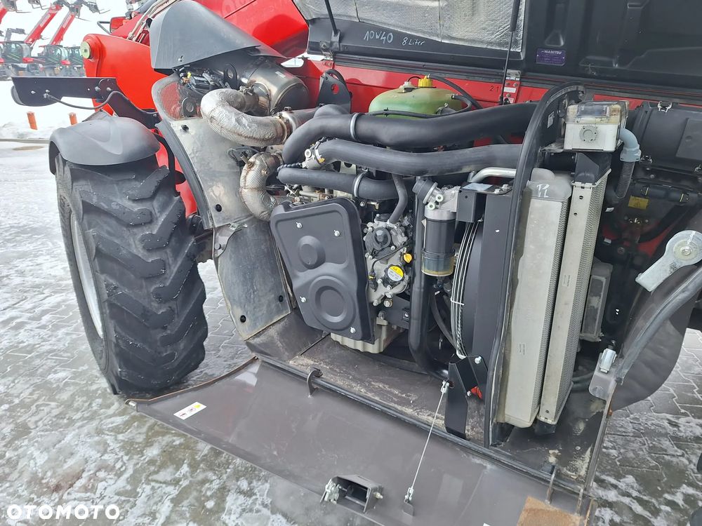 Manitou ładowarka teleskopowa MT 1840 HA homologacja kosz - 10