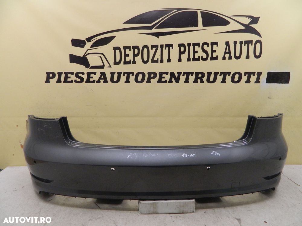 Bara spate Audi A3 8V Berlina / sedan Cabrio S-Line, 2013, 2014 ,  2015, 2016, cod origin 8V5807511C. - 2