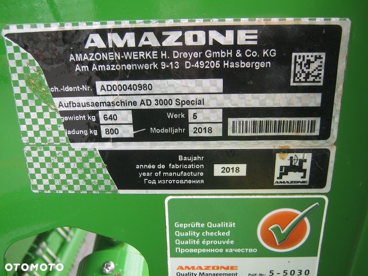Amazone AD 3000 - 11