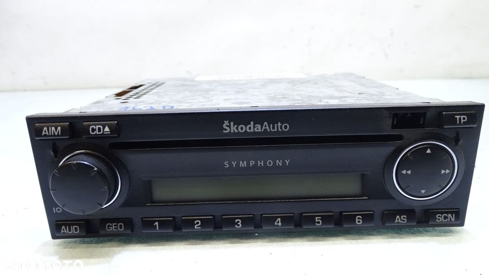 RADIO SKODA SUPERB 1.9TDI 1U0035156E - 1