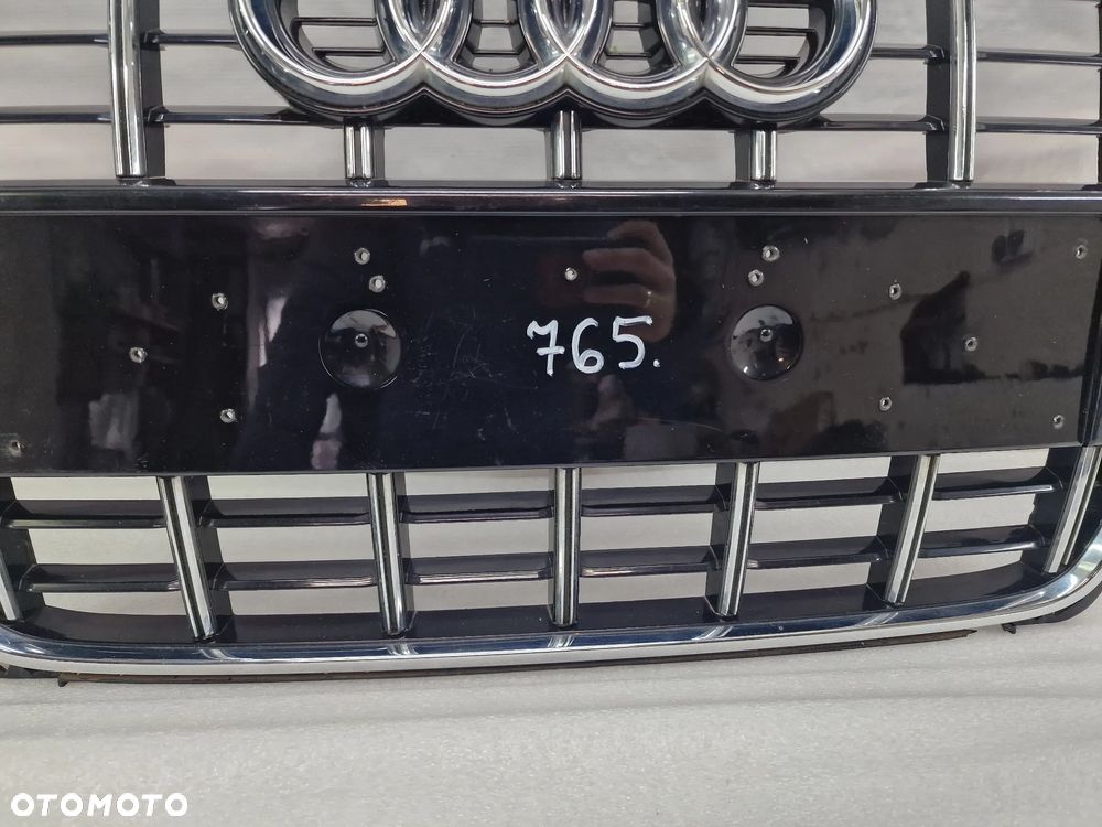 AUDI A4 / S4 8K0 S-LINE 08- ATRAPA / GRILL PRZEDNI PRZÓD NA WYSOKI POŁYSK , NR 8K0853651B , NR AUKCJI GL765 - 7