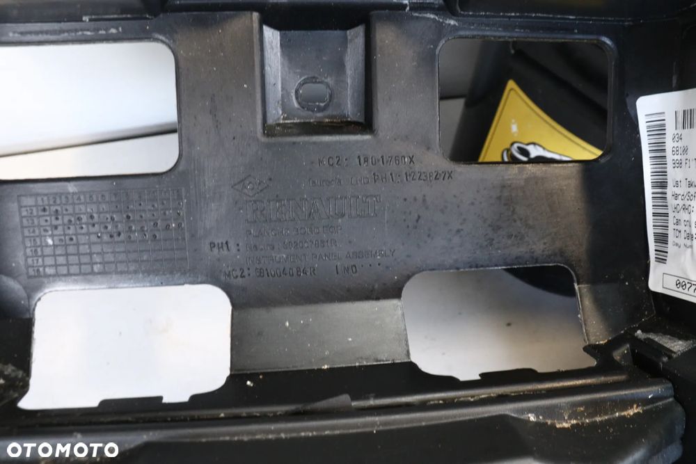 Deska Konsola AIRBAG Renault Clio IV LIFT (16-20) ORYGINAŁ Demontaż - 14