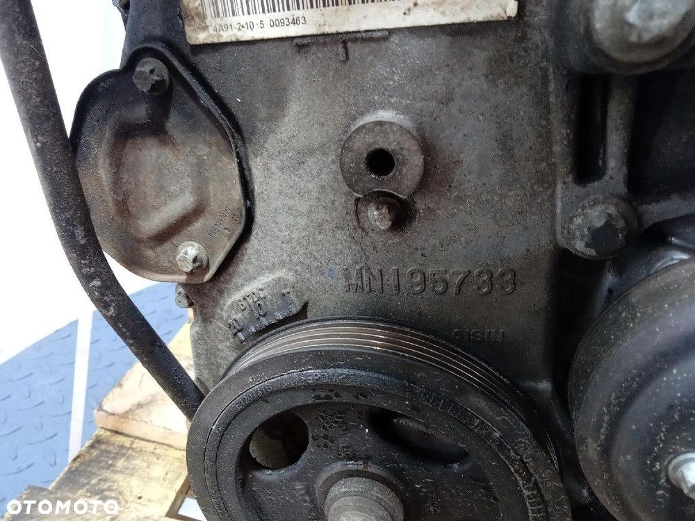 MITSUBISHI LANCER VIII X 07- SILNIK BENZYNOWY 1.5 16V MIVEC 109KM 4A91 - 10
