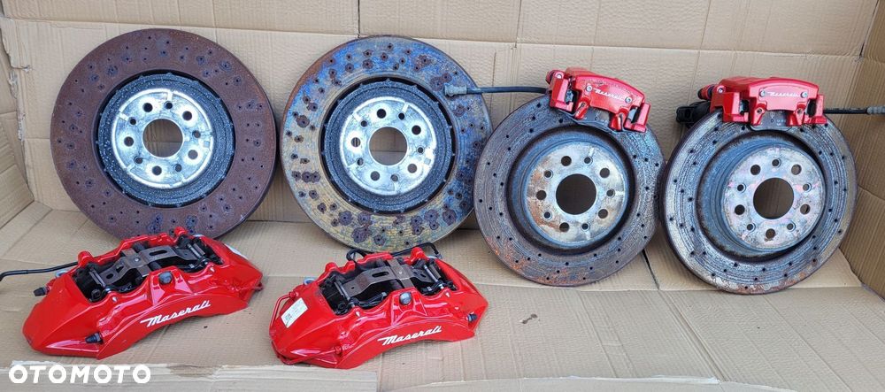 MASERATI LEVANTE TARCZ HAMULCOWA ZACISK - 1