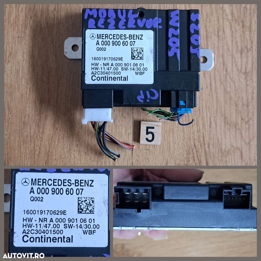 Modul SAM cutie sigurante spirala volan modul pompa combustibil sam bluetooth senzor de ploaie modul PDC SAM gateway mercedes R230 W221 W205 W213 W222 W217 W257 W463 W176 Audi A4 B7 - 6