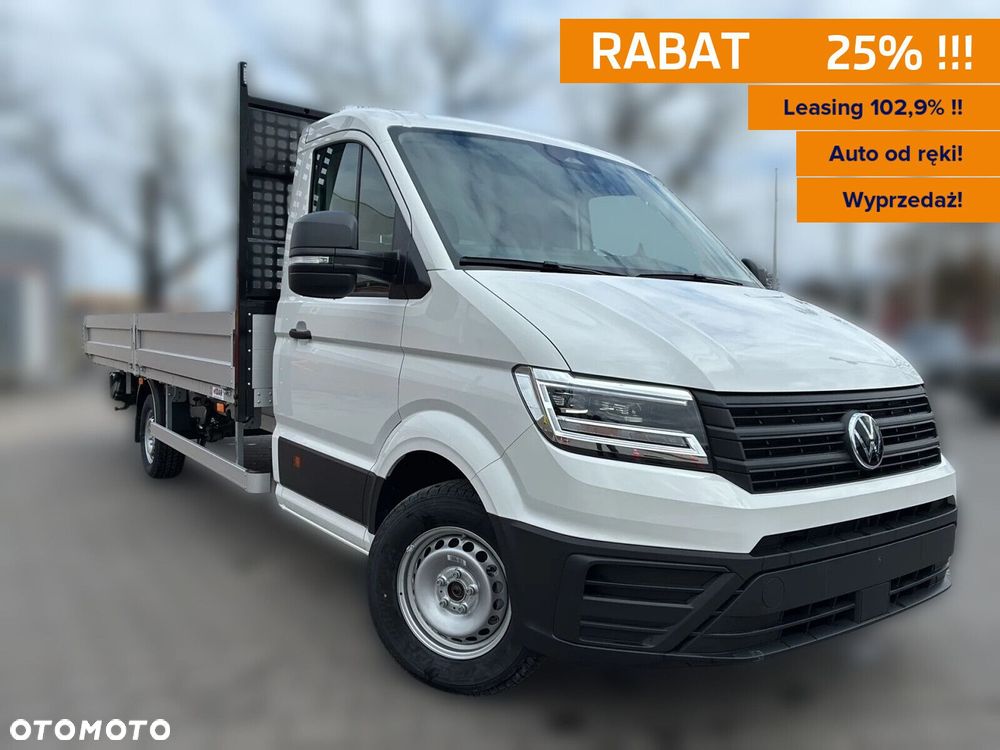 Volkswagen Crafter 35 Skrzyniowy, AUTOMAT/2.0 TDI 163 KM r. o. 4490mm - 1