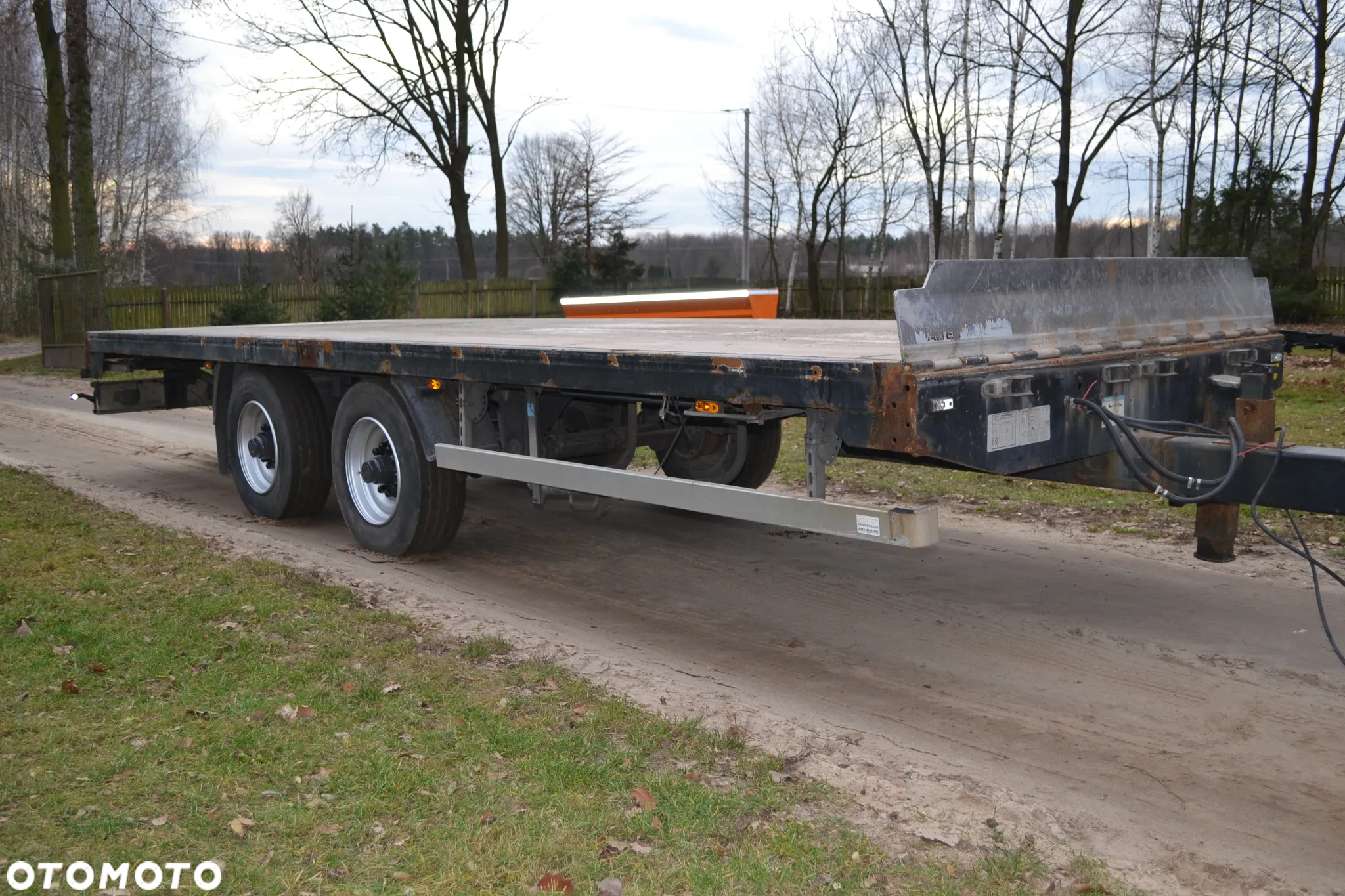 Müller-Mitteltal TANDEM PLATFORMA ORYGINALNY GÓRNY ZACZEP DMC 13 t. ŁAD. 10,5 t - 3