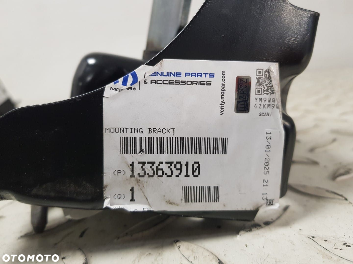 FABRYCZNIE NOWA ORYGINALNA PODUSZKA ŁAPA SILNIKA OPEL CITROEN PEUGEOT 13363910 9810216980 9807450680 - 7
