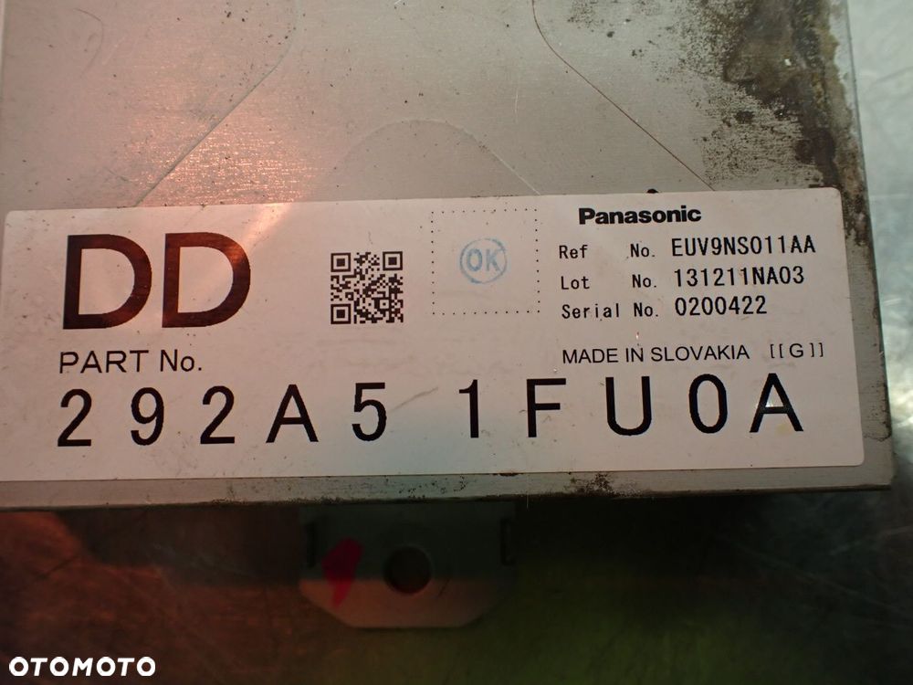 MODUŁ STEROWNIK NISSAN JUKE I 292A5-1FU0A - 5