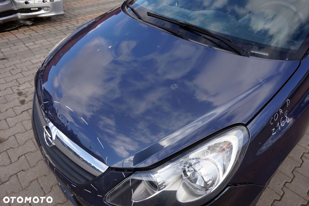 MASKA ZDERZAK BŁOTNIKI LAMPY CORSA D IV Z168  OPEL 2006-2011 SZARY PRZÓD KOMPLETNY - 4