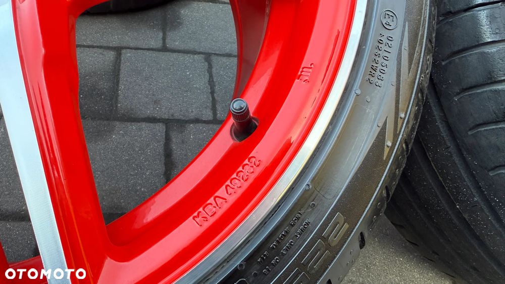 Koła r18 5x120 Borbet 225/40 ET30 8J bmw e46 e36 e39 e60 VW transporter t5 XRT8018 alufelgi KBA49282 - 10