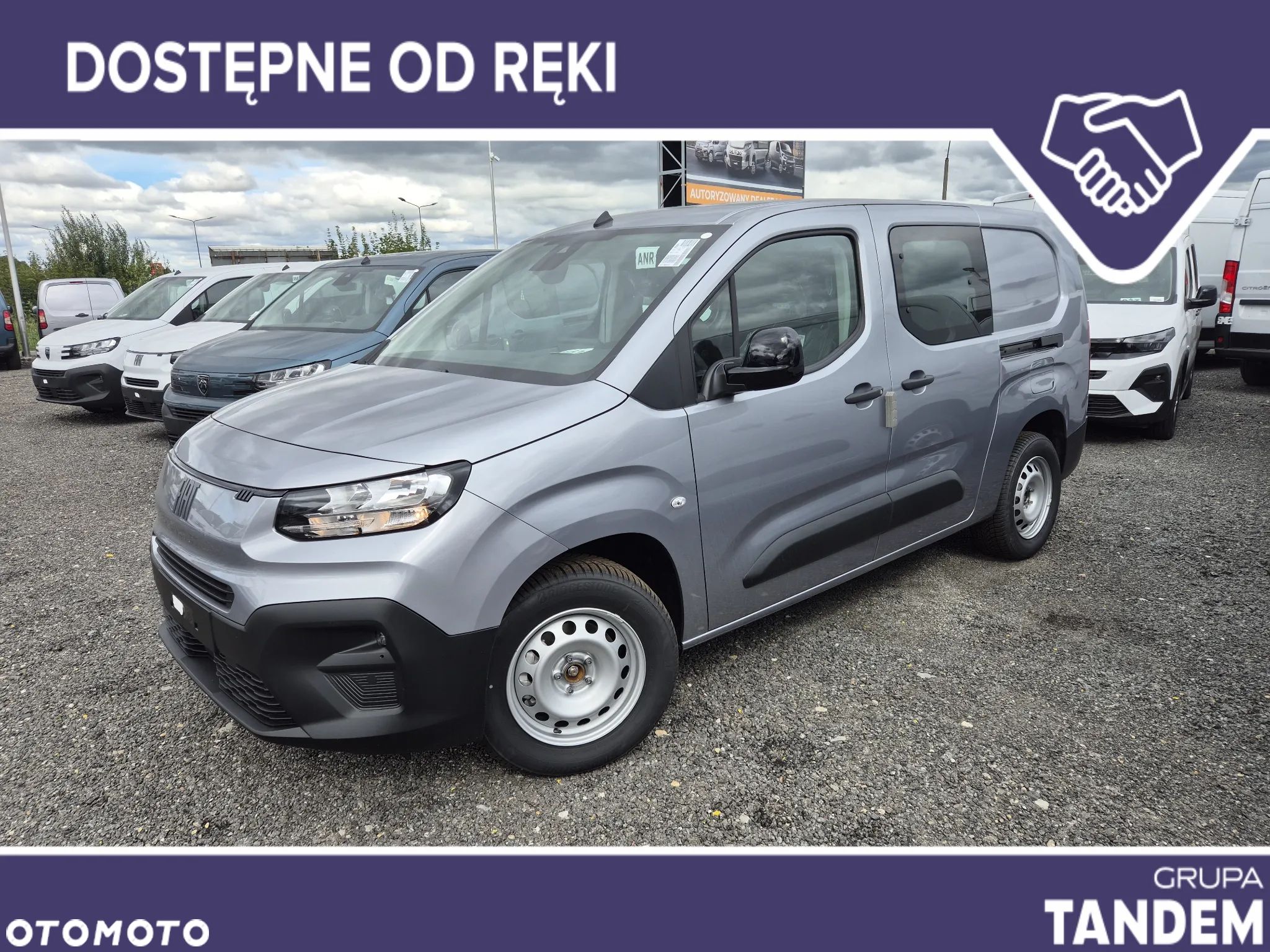 Fiat DOBLO CrewCab Brygadowy 5osobowy L2 1.5 HDI 130KM AT8 AUTOMAT !! OD RĘKI !! - 1