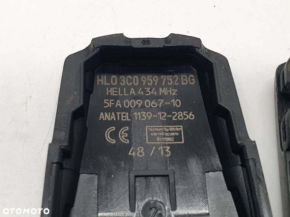 KLUCZYK PILOT VW PASSAT B7 434MHZ 3C0959752BG ORYGINAŁ - 6