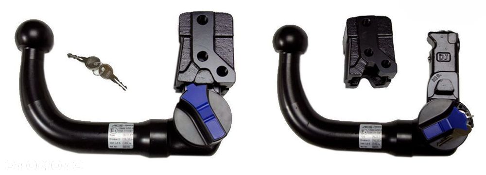 WYPINANY AUTOMAT HAK HOLOWNICZY + WIĄZKA 7 PIN JEEP GRAND CHEROKEE + COMMANDER 05-11 WH WK XH - 2