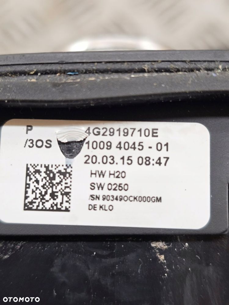 panel przełącznik sterowania radia mmi navi nawigacji audi a6 c7 4g2919710e - 4