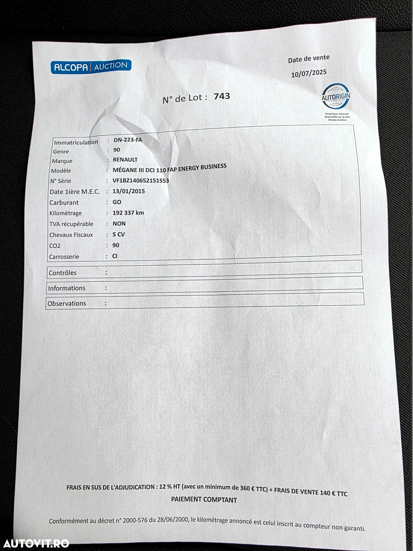 Renault Megane ENERGY dCi 110 BUSINESS - 27