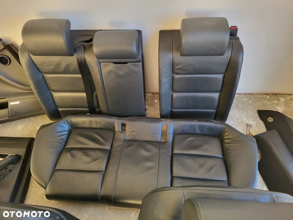 AUDI A6 C6 LIFT FOTELE PRZÓD KANAPA SPORTOE SKÓRZANE ELEKTRYCZNE BOCZKI KPL - 15