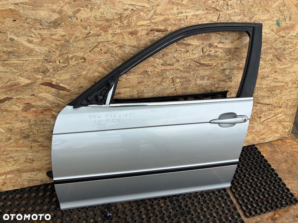 BMW E46 LIFT DRZWI PRZÓD LEWE LEWY - 9