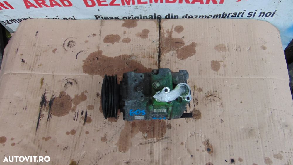 Compresor clima VW eos 2.0 Audi a3 golf 5 plus touran passat b6 skoda octavia 2 seat leon toledo 1. - 3