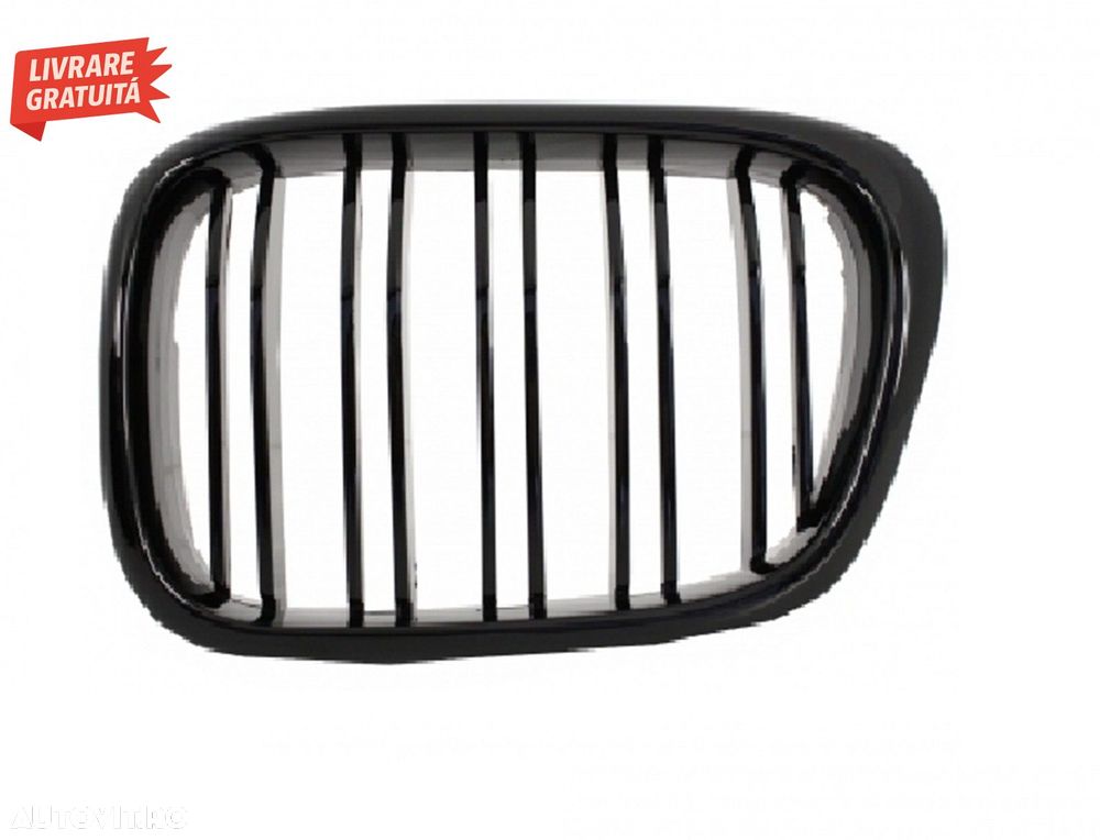 Bara Fata BMW E39 Seria 5 (1995-2003) cu Proiectoare Lumini de Ceata si Grile Cent- livrare gratuita - 5