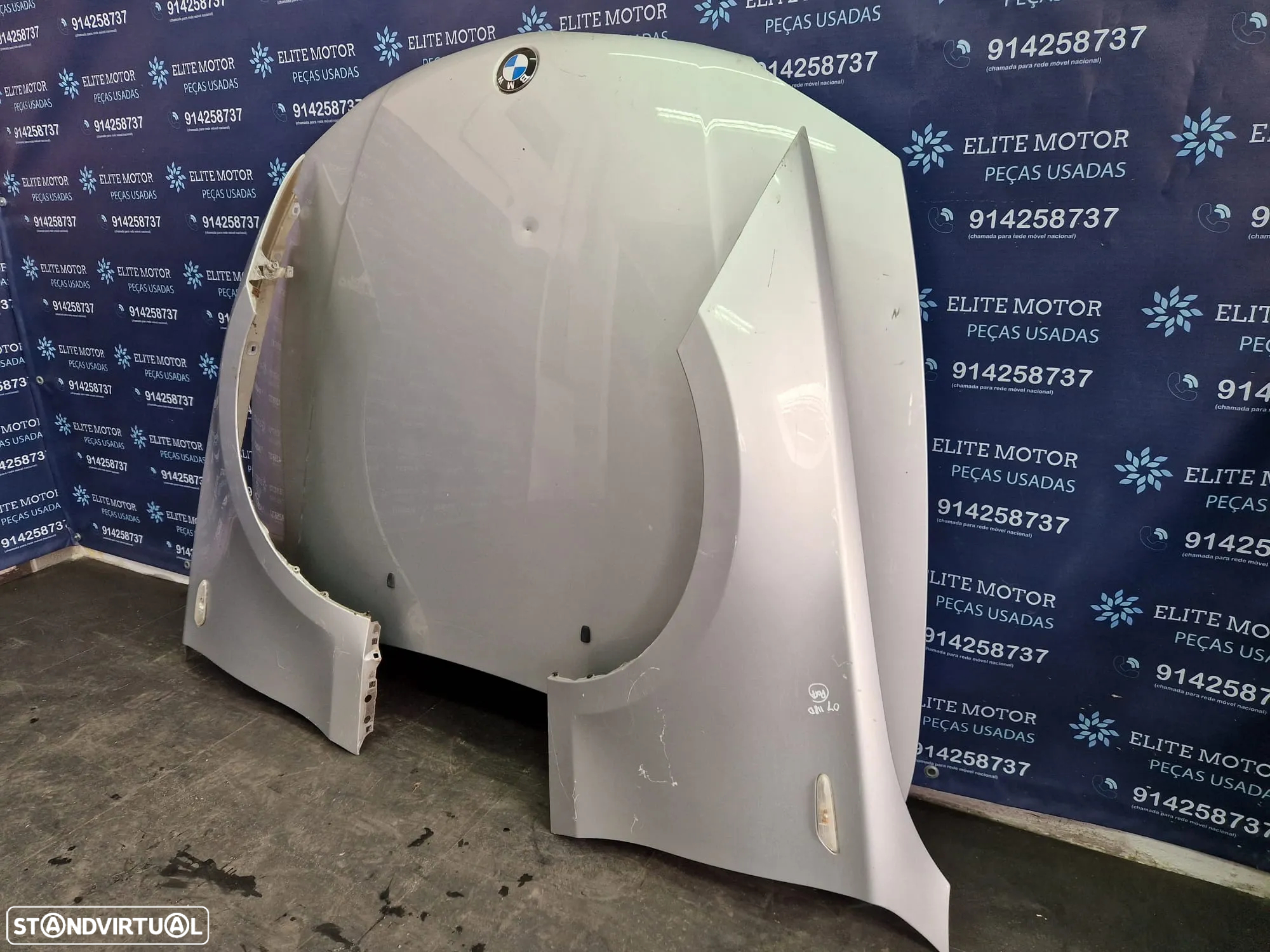 Frente completa usada BMW SERIE 1 LCI E87 E81 118D capot parachoques oticas guardalamas - 8