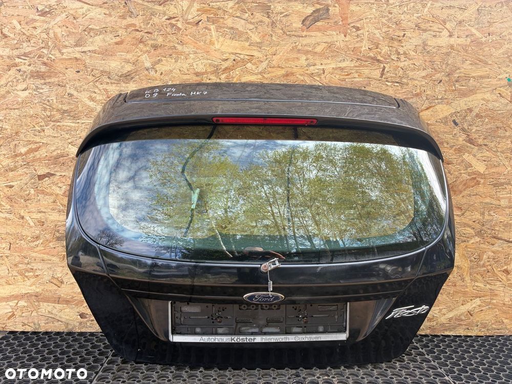 FORD FIESTA MK7 VII D2 KOD LAK. KLAPA BAGAŻNIKA KLAPA TYŁ KOMPLET - 1