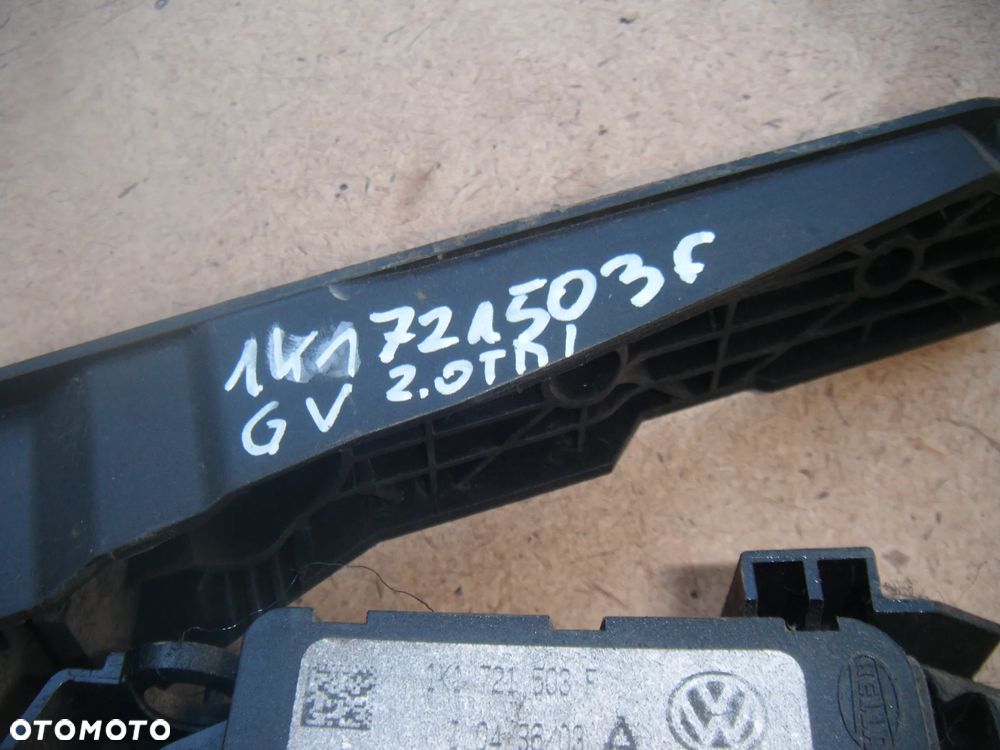 vw golf V 2.0 tdi pedał- potencjometr gazu 1k1721503f - 2