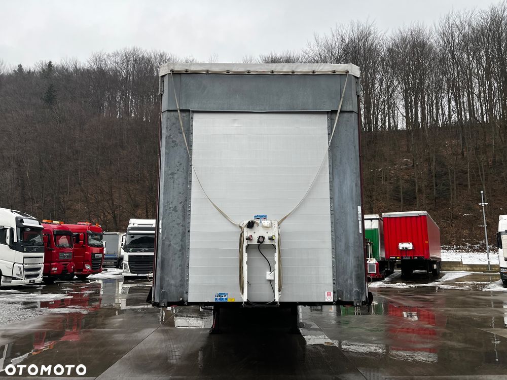Fliegl Firanka Mega Coil // 2014 Rok // SAF // Dach podnoszony // 385/55 R19.5 // - 2